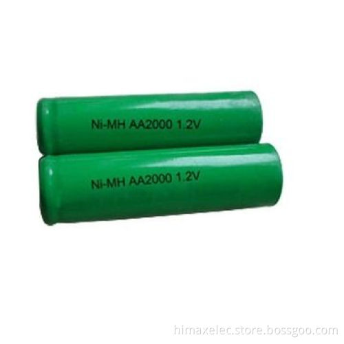 Shenzhen factory rechargeable battery NiMH AA 3.6V 2100mah